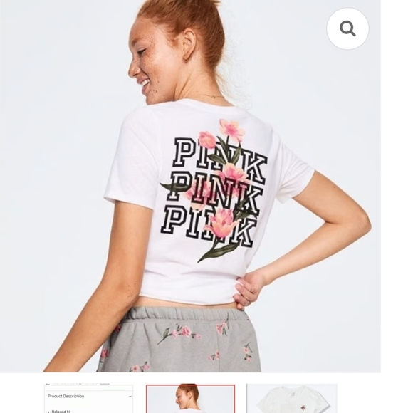 PINK Victoria's Secret 3 Leggings Plus Variety Of Shirts Like New - Picture 9 of 13